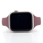 Slim Silicone Sport Band (For Apple Watch) Smokey Purple