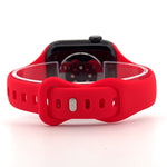 Slim Silicone Sport Band (For Apple Watch) Red