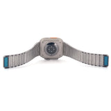 Magnetic Linked Bracelet Stainless Steel Band (For Apple Watch) Titanium