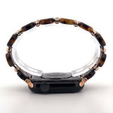 Resin Stretch Bracelet (For Apple Watch) Brown