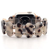 Resin Stretch Bracelet (For Apple Watch) Chocolate