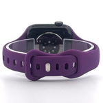 Slim Silicone Sport Band (For Apple Watch) Dark Purple