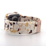 Resin Linked Bracelet (For Apple Watch) Nougat