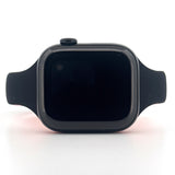 Slim Silicone Sport Band (For Apple Watch) Black & Orange
