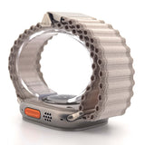 Ocean Style Nylon Band (High Quality For Apple Watch) White/Light Grey
