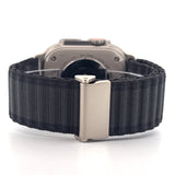 Ocean Style Nylon Band (High Quality For Apple Watch) Dark Grey