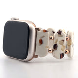 Resin Stretch Bracelet (For Apple Watch) Nougat