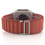 Alpine Loop Band (High Quality For Titanium Apple Watch Ultra) Terra Cotta