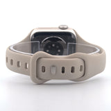 Slim Silicone Sport Band (For Apple Watch) Antique White