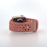 Silicone Nike Style Sport Band (For Apple Watch) Alpenglow Pink