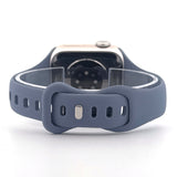 Slim Silicone Sport Band (For Apple Watch) Lavender Grey
