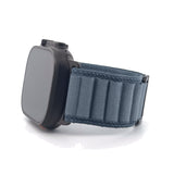 Alpine Loop Band (High Quality For Black Apple Watch Ultra) Glacier Blue