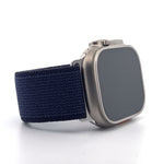 Trail Loop Nylon Band (For Apple Watch) Midnight Blue / Orange