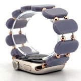Resin Stretch Bracelet (For Apple Watch) Blue