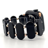 Resin Stretch Bracelet (For Apple Watch) Black