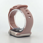 Slim Silicone Sport Band (For Apple Watch) Pink Sand & Rose