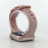 Slim Silicone Sport Band (For Apple Watch) Pink Sand & Rose