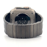 Magnetic Linked Bracelet Stainless Steel Band (For Apple Watch) Titanium Grey