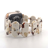 Resin Stretch Bracelet (For Apple Watch) Nougat