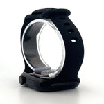 Slim Silicone Sport Band (For Apple Watch) Black