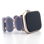Resin Stretch Bracelet (For Apple Watch) Blue