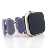Resin Stretch Bracelet (For Apple Watch) Blue