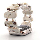 Resin Stretch Bracelet (For Apple Watch) Nougat