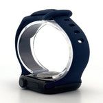 Slim Silicone Sport Band (For Apple Watch) Midnight Blue