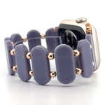 Resin Stretch Bracelet (For Apple Watch) Blue