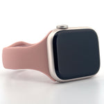 Slim Silicone Sport Band (For Apple Watch) Pink Sand
