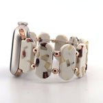 Resin Stretch Bracelet (For Apple Watch) Nougat