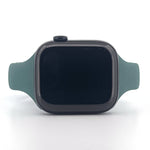 Slim Silicone Sport Band (For Apple Watch) Pine Green