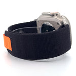 Trail Loop Nylon Band (For Apple Watch) Black & Orange