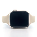 Slim Silicone Sport Band (For Apple Watch) Antique White & Mist Blue