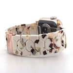 Resin Linked Bracelet (For Apple Watch) Nougat