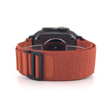 Alpine Loop Band (High Quality For Black Apple Watch Ultra) Terra Cotta