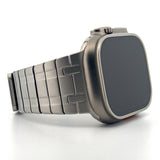 Magnetic Linked Bracelet Stainless Steel Band (For Apple Watch) Titanium