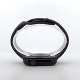 Silicone Nike Style Sport Band (For Apple Watch) Midnight Black