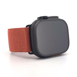 Alpine Loop Band (High Quality For Black Apple Watch Ultra) Terra Cotta