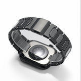 Capsule Link Magnetic Titanium Band (For Apple Watch) – Black