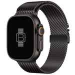 Ultimate Milanese Loop Band (For Apple Watch Standard & Ultra) Black