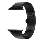 Luxe Stainless Steel Band (For Apple Watch) Black
