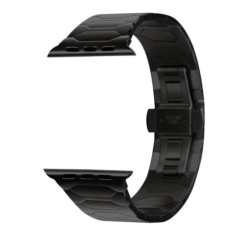 Luxe Stainless Steel Band (For Apple Watch) Black