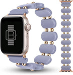 Resin Stretch Bracelet (For Apple Watch) Blue