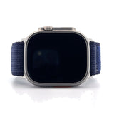 Trail Loop Nylon Band (For Apple Watch) Midnight Blue / Orange