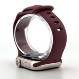 Slim Silicone Sport Band (For Apple Watch) Smokey Purple