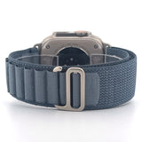Alpine Loop Band (High Quality For Titanium Apple Watch Ultra) Glacier Blue