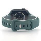 Slim Silicone Sport Band (For Apple Watch) Pine Green