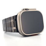 Magnetic Linked Bracelet Stainless Steel Band (For Apple Watch) Titanium Grey
