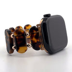 Resin Stretch Bracelet (For Apple Watch) Brown